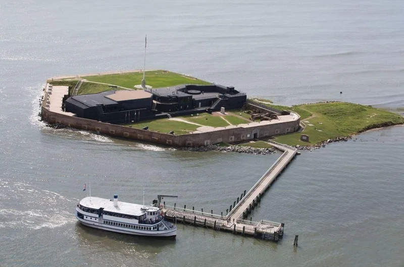 Fort Sumter Ticket mit Fähre hin und zurück